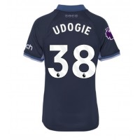 Dámy Fotbalový dres Tottenham Hotspur Destiny Udogie #38 2023-24 Venkovní Krátký Rukáv